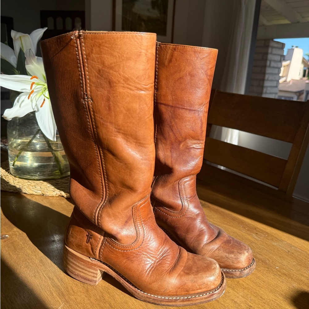 Vintage Frye Campis Boots